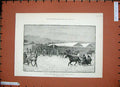 Original Old Antique Print 1888 Russian Recruits Praga Suburb Warsaw War Horses