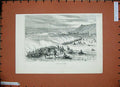 Original Old Antique Print 1888 War Battle Field Day Hythe Army Siers Fine Art