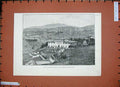 Old Antique Print 1888 Villa Palmieri Florence Queen Victoria Mountains 19th
