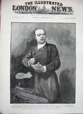 Old Antique Print 1888 Lord Charles Beresford House Commons Navy Fine Art 19th