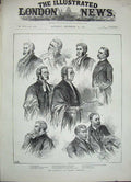 Old Antique Print 1888 Parnell Commission Justice Day Lewis Russell Quinn 19th