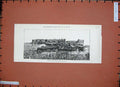 Original Old Antique Print 1888 Wreck Express Train Railway Italy Victorian