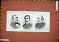 Old Antique Print 1888 Portrait Joseph Levy Carl Peters Lord Mount-Temple 19th