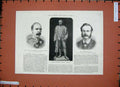 Old Antique Print 1888 Statue Gordon Aberdeen Alexander Hill Urmston War 19th
