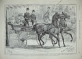 Original Old Antique Print 1889 Advertisement Ellimans Embrocation Horses Coach