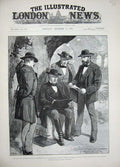 Antique Old Print 1889 Jefferson Davis President America Civil War Pe-Dee 19th