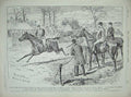 Original Old Antique Print 1890 Advertisement Ellimans Embrocation Horse Racing