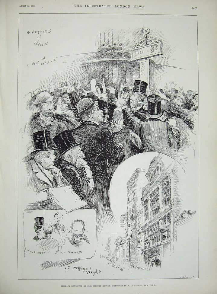 Antique Old Print 1890 River Torc Killarney Ireland America Wall New York 19th