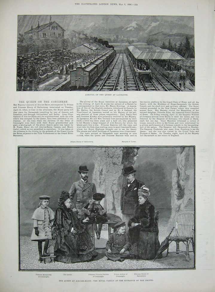 Old Antique Print 1890 Cyclone Louisville Kentucky Queen Grotto Railway 19th