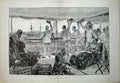 Antique Old Print 1890 Africa Stanley Officers Mombasa Ship Katoria Tudor 19th