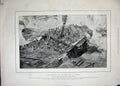 Old Antique Print 1892 Battle Brunswick Le Vengeur War Ships Howe French 19th