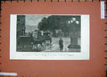 Old Antique Print Cholera Hamburg 1892 Funeral Procession Dammthor Dead 19th