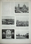 Antique Old Print 1893 Jules Ferry President French Senate Florence Queen 19th