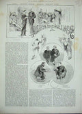 Old Antique Print 1893 Parliament Ingle-Nook Tanner Government Commons 19th