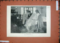 Old Antique Print Chevallier-Tayler Art 1893 Confirmation Day Man Woman 19th