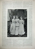 Old Antique Print 1894 Princess Melita Duchess Hesse-Darmstadt Roumania 19th
