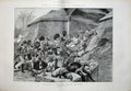 Antique Old Print 1894 Storming Seringpatam Death Tippoo Sahib War Graham 19th