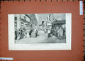 Original Old Antique Print 1894 Antwerp Exhibition British Section People 19th