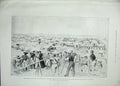 Old Antique Print 1896 Matabili Crows-Nest Buluwayo War Williams Building 19th