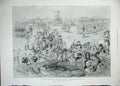 Old Antique Print 1896 Matabili Insurrection Buluwayo People Laacer War 19th