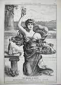 Original Old Antique Print 1896 Advertisement Montserrat Lime Fruit Juice Drink