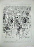 Old Antique Print 1896 War Transvaal Facsimile Sketch Melton Prior Africa 19th