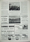 Original Old Antique Print 1896 Battle Ship Mars Advertisement Lucerne Pyramid