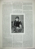 Old Antique Print 1896 South Africa War Ships Cape Good Hope Dr Jameson 19th