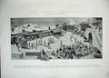 Old Antique Print 1896 Ashanti War Yard Cape Coast Castle Egyptian Army 19th