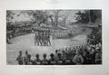 Old Antique Print 1896 Ashanti Expedition Coomassie British Troops War 19th