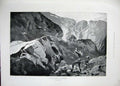 Original Old Antique Print 1896 Ptarmigan Shooting Highlands Scotland Sport Gun