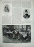Old Antique Print 1896 London Horse Tavern Fetter Bewick Engraver Cromer 19th