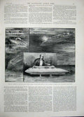 Old Antique Print 1896 Matabili And Mashona Revolt Submarine Model Allan 19th