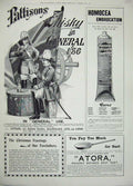 Original Old Antique Print 1897 Advertisement Suet Homocea Embrocation Whisky