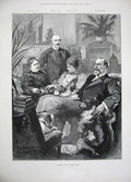 Old Antique Print 1897 Advertisement Bovril Hostess London White Lodge 19th