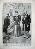 Original Old Antique Print 1897 Advertisement Maypole Soap People Palace Prince