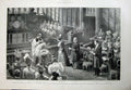 Antique Old Print 1897 Prince Wales Chapel James Baptism Duke Marlborough 19th