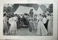 Old Antique Print 1897 Queen'S Garden Party Buckingham Palace Fine Art 19th