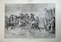 Old Antique Print 1899 Correr El Gallo Mexican Eastertide Sport Horses 19th