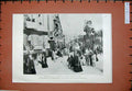Original Old Antique Print 1899 Carnival Nice France Procession King Costumes