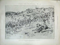 Original Old Antique Print 1900 Transvaal War Redvers Buller'S Rooikopjes Army