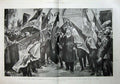 Antique Old Print 1900 Kruger Marseilles President Transvaal Boer Air War 20th