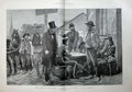 Old Antique Print 1900 General Election Political Discussion Country Art 20th