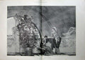 Original Old Antique Print 1900 Fine Art Beautiful Women Statue Flowers Tadema