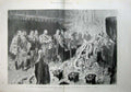 Old Antique Print 1900 Funeral Duke Saxe-Coburg-Gotha Church St Moritz 20th