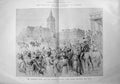 Original Old Antique Print 1900 Transvaal War Lord Roberts Pretoria Siers Army