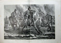 Old Antique Print 1900 War Dundonald Horses Veldt Transvaal Mafeking Nek 20th