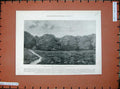 Old Antique Print 1900 Nitral'S Nek Mosilikatze Crocodile River Mountains 20th