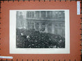 Original Old Antique Print 1900 General Election Newcastle-On-Tyne People Photo