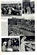 Original Old Vintage Print 1951 Princess Elizabeth Norwich Castle Museum Colman